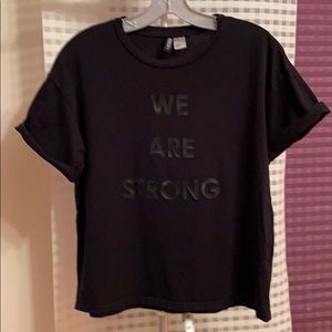 Shirt <we are strong>